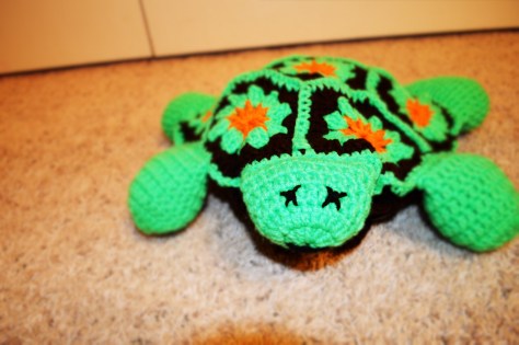 Crocheted Turtle Bag