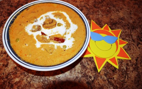 Mushroom Matar Makhni By Jyoti Singh