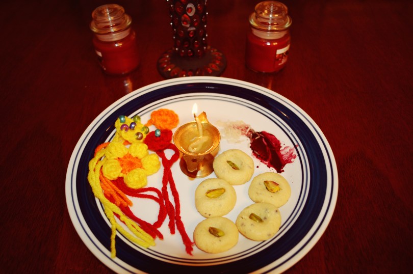 Rakhi Thali with Milk Peda
