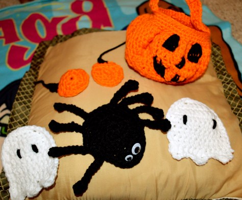 Crocheted Halloween Decorations