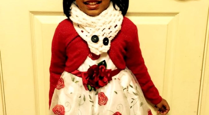 Thursday Treat – Buttoned Scarf For Tisha