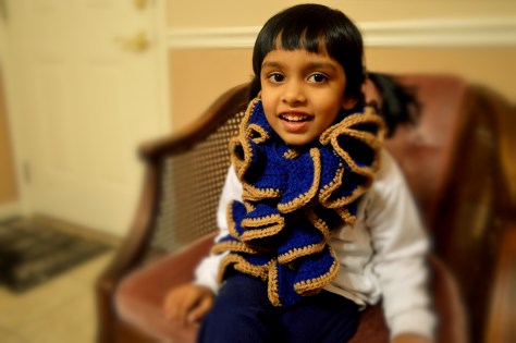 Ruffle Scarf for Tisha