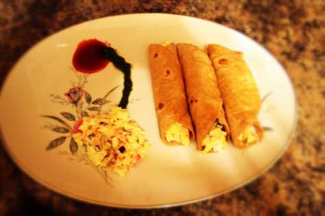 Simple Tortilla Rolls