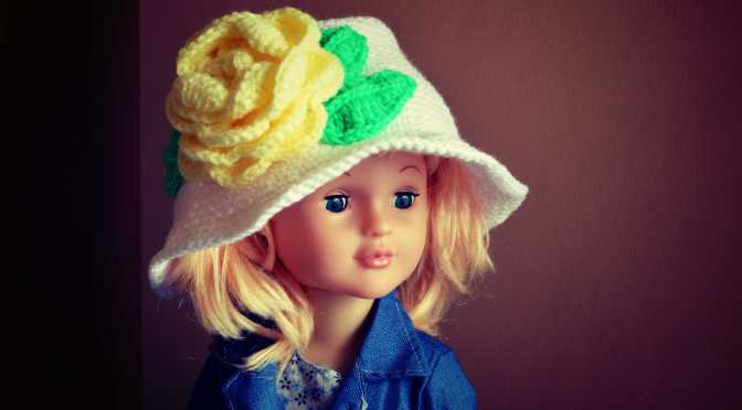 Flower Brim Hat