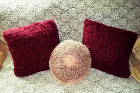 Crocheted Cushions