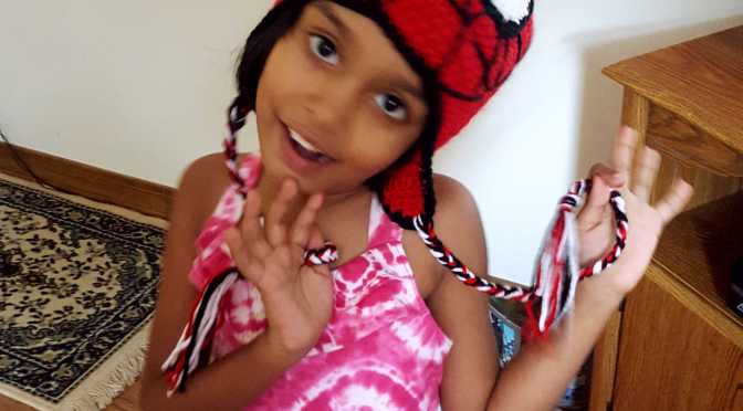 Crochet Spiderman Hat